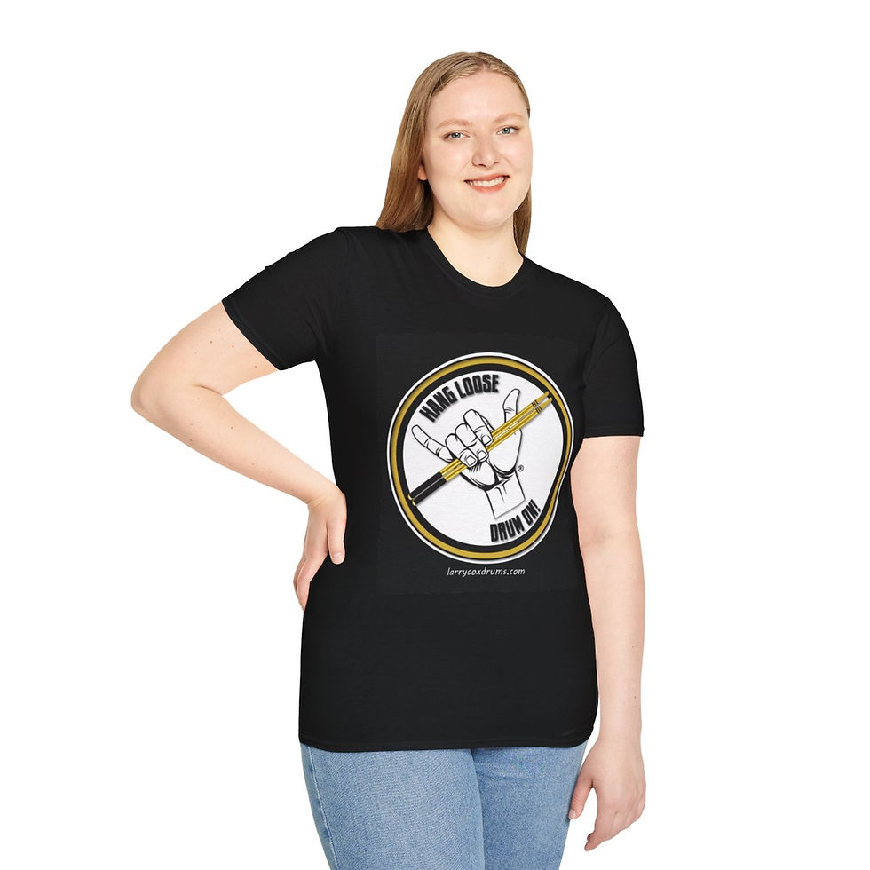 Thumbnail: Hang Loose - Drum On T-shirt