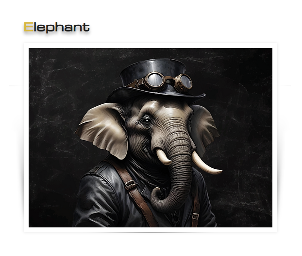 Steampunk Elephant