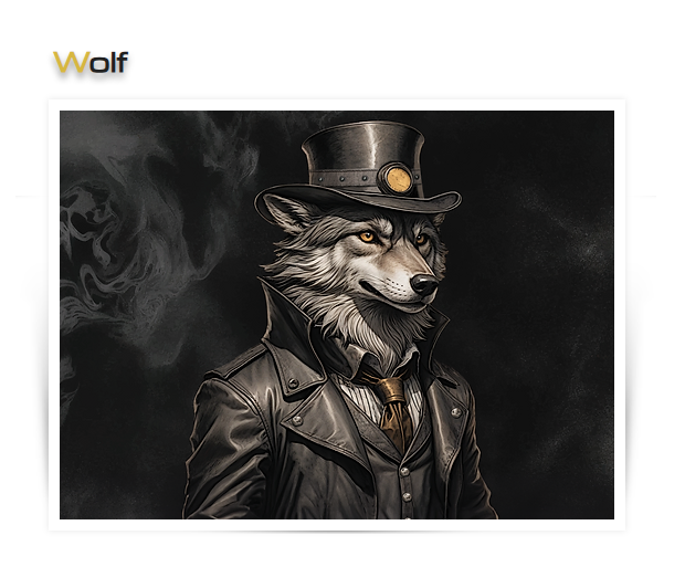 Steampunk Wolf