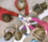 Top View of Kids Playing