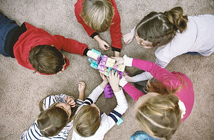 Top View of Kids Playing