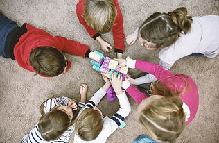 Top View of Kids Playing