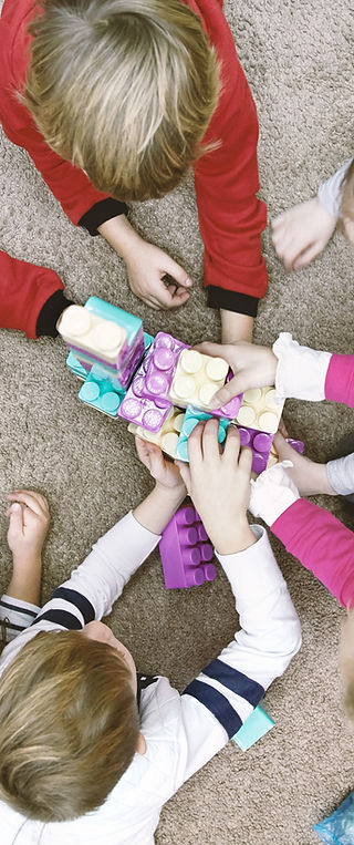 Top View of Kids Playing