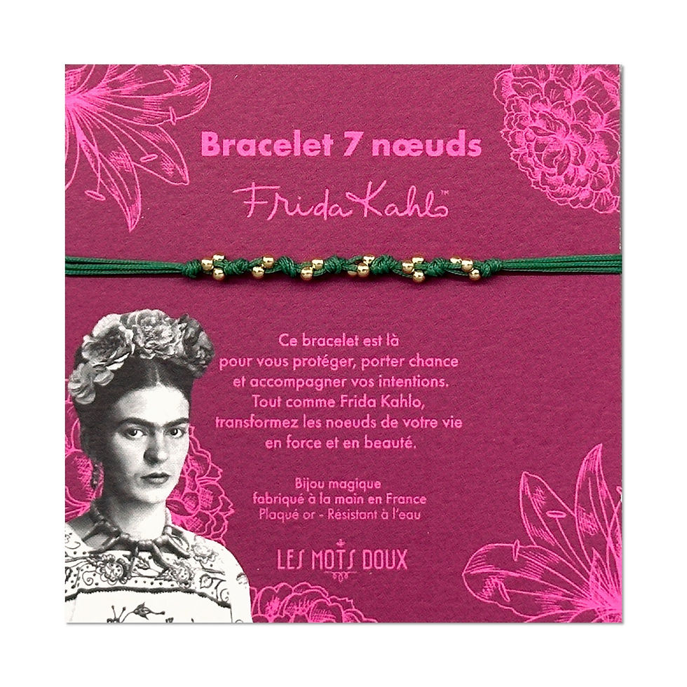 Miniature : Bracelets 7 Noeuds Frida Kahlo