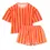 Miniature : Pyjama Rayures Orange We are Jolies