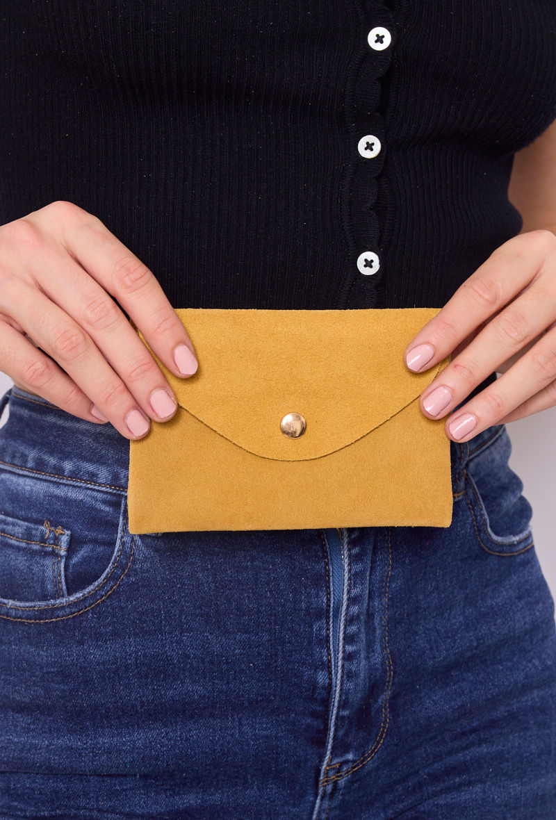Miniature : Portefeuille Daim 
