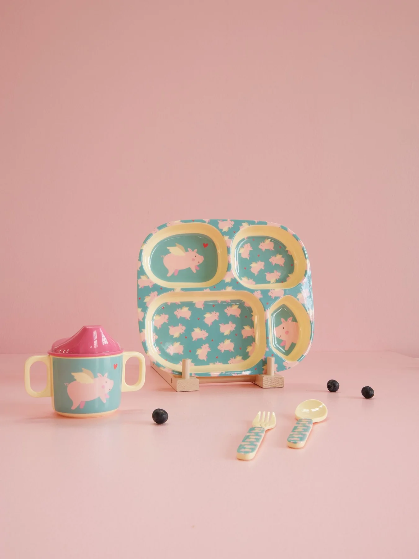 DINNER SET BABY BY RICE ATELIER MICHELINE dinner-set-baby-by-rice-atelier-micheline