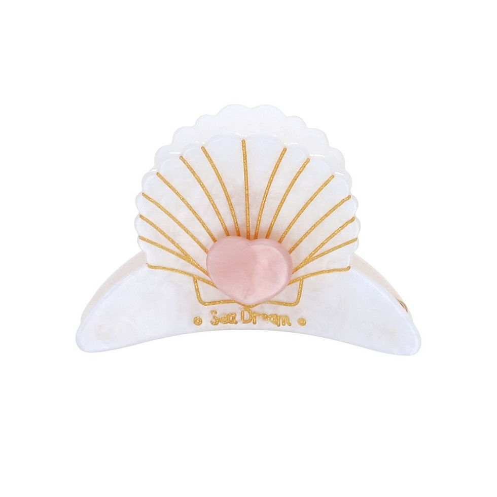Pince à Cheveux Coquillage Nacré