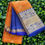 Thumbnail: SOLD Yellow Kuppadam Saree with Long Blue Pattu  Border