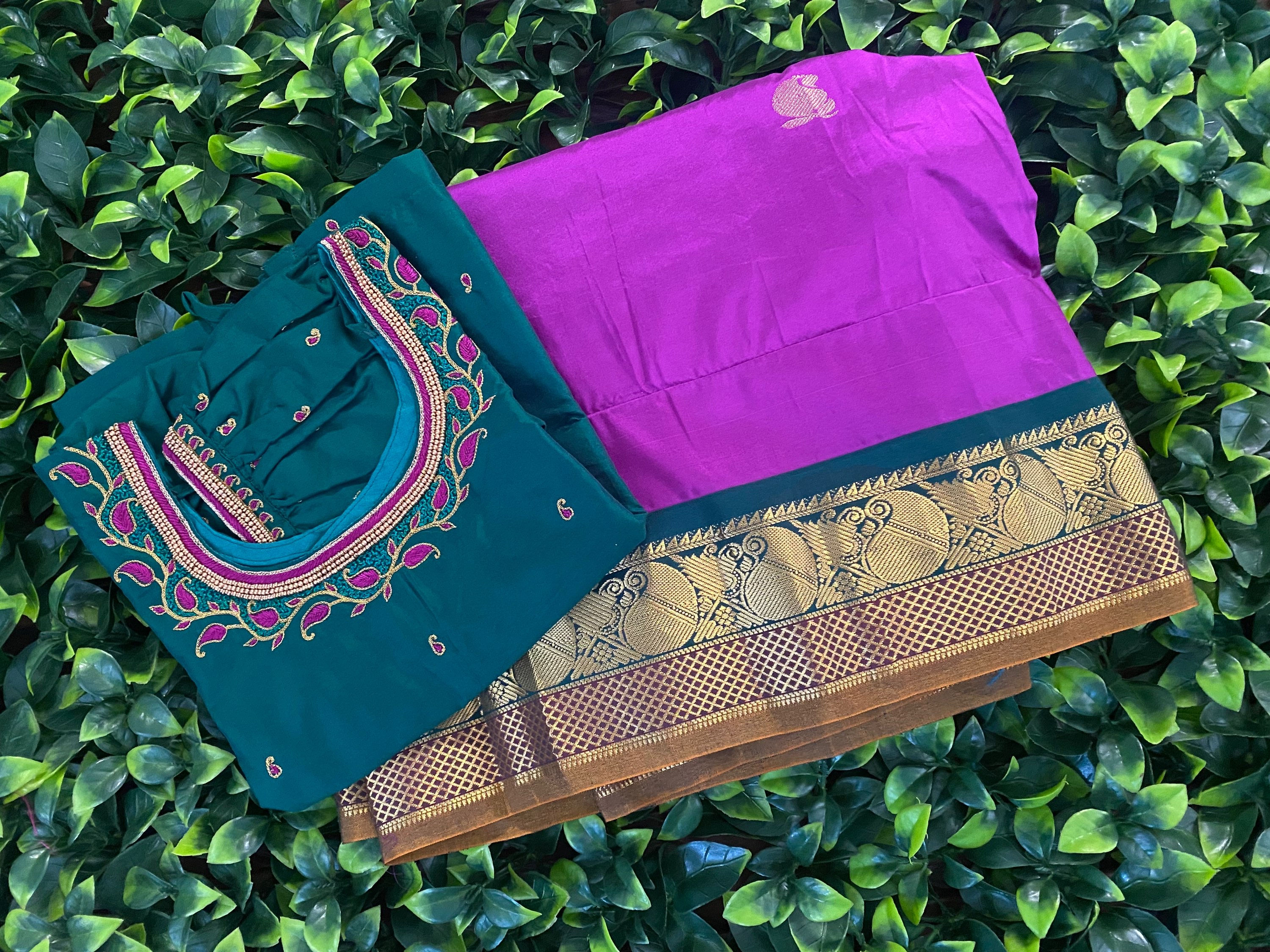 Kanchi Pattu Lengha Set for Children 