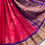 Thumbnail: SOLD Pink Kuppadam Saree with Purple Border