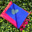 Thumbnail: Venkatagiri Khadi Pattu Saree Blue & Pink