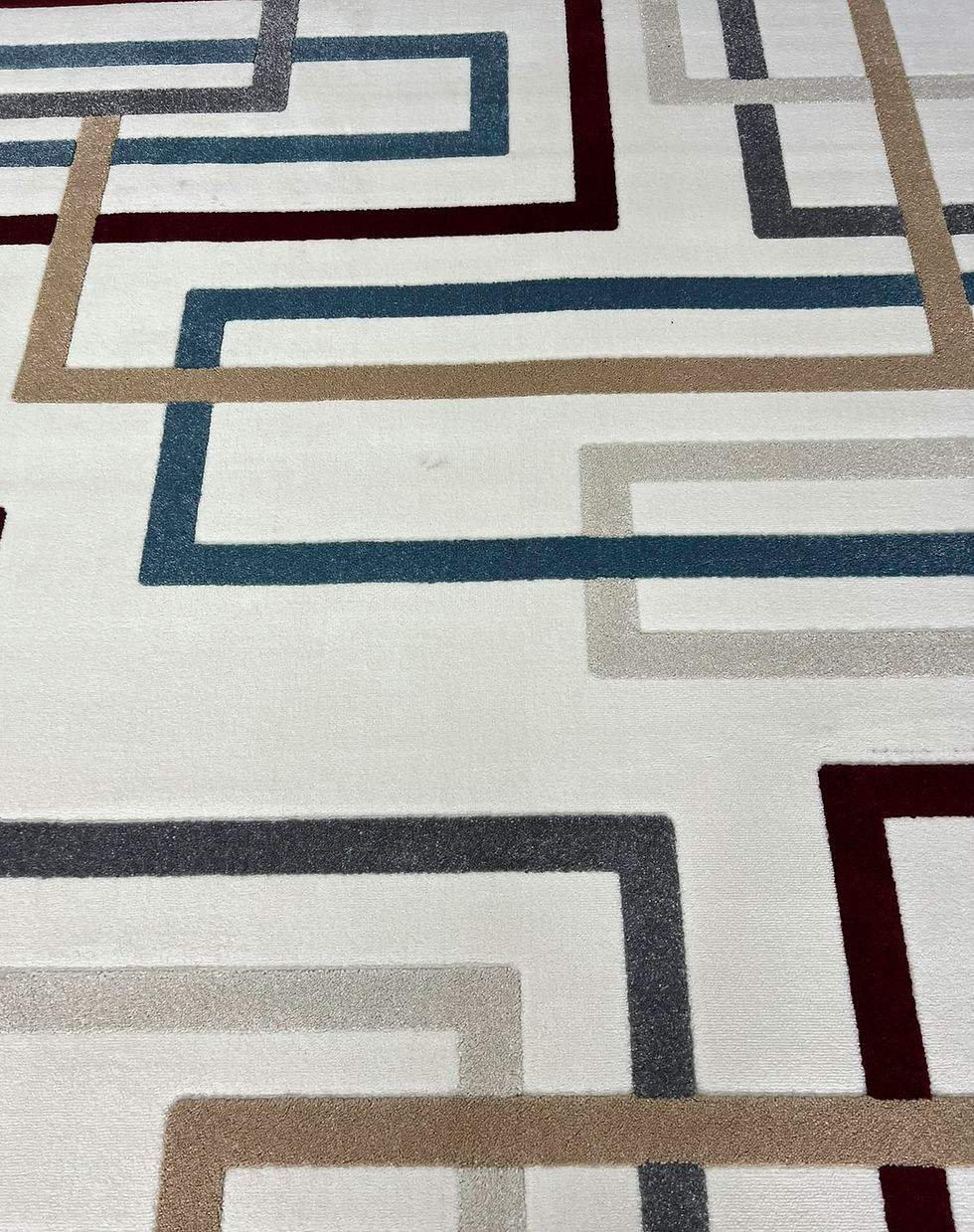 Miniatura: ALFOMBRA MODERNA LINEAS SUAVE 6486
