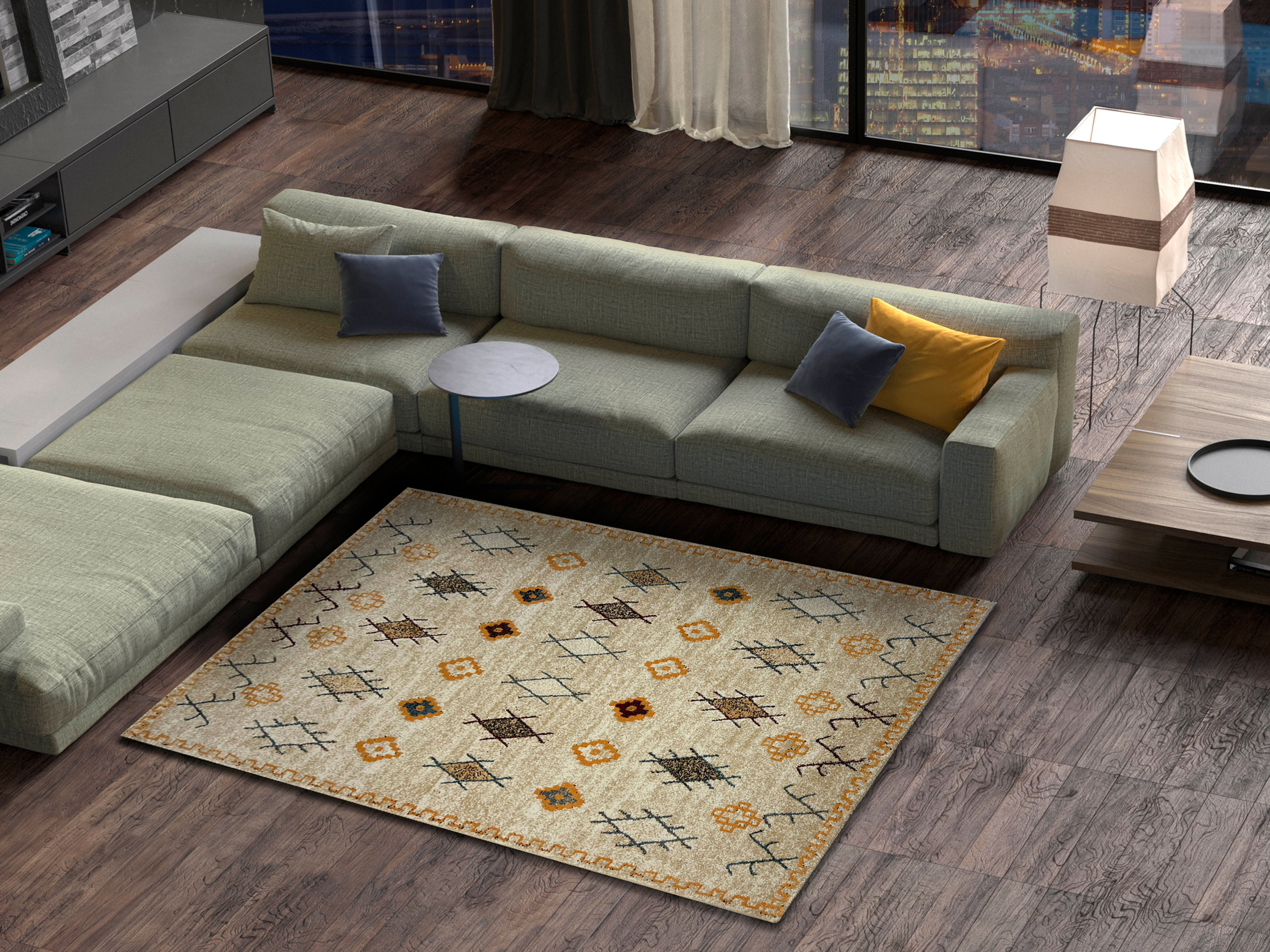 ALFOMBRA MODERNA INCAICO SUAVE 6612