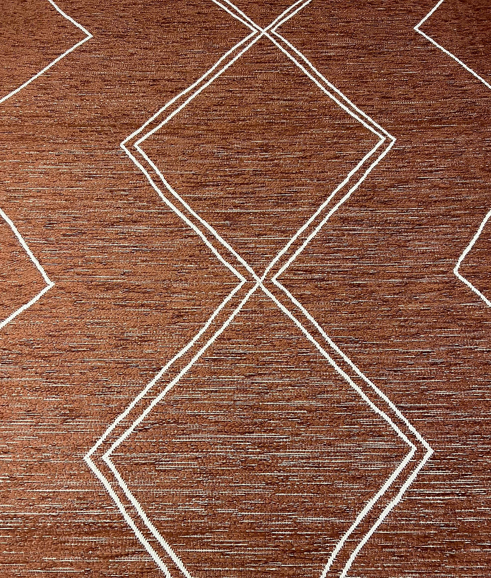 Miniatura: ALFOMBRA MODERNA RUSTICA CAMPESTRE 6571