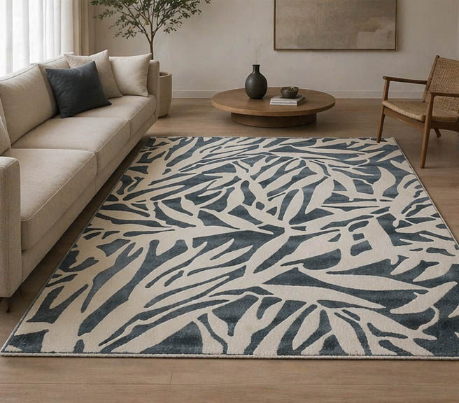 ALFOMBRA MODERNA FIGURAS 6640