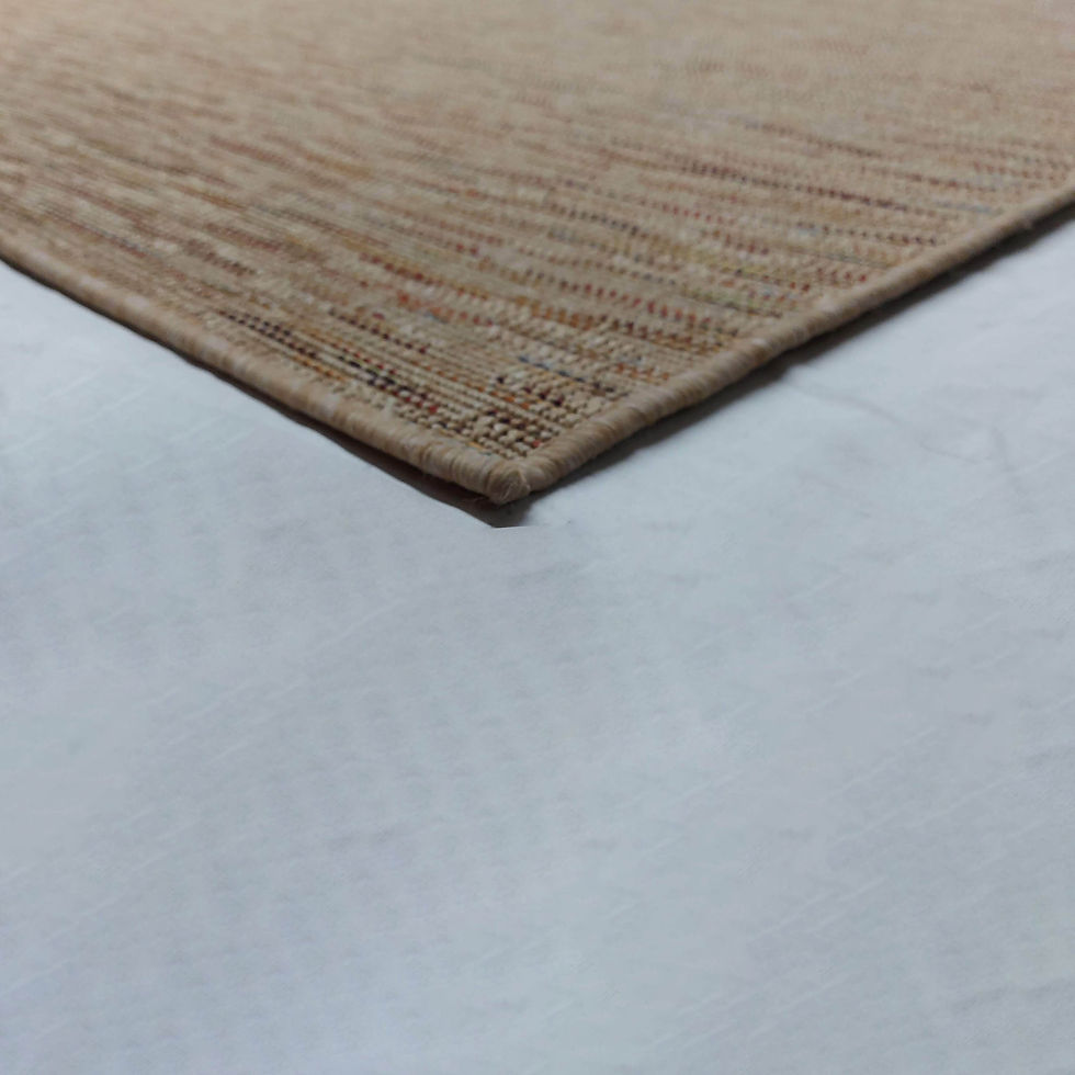 Miniatura: ALFOMBRA MODERNA RUSTICA SIMIL YUTE 5772