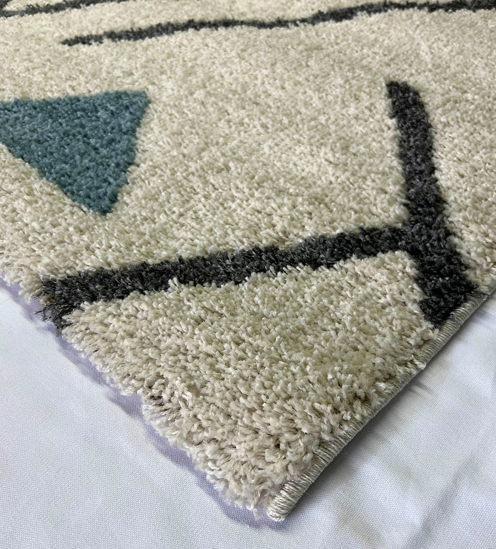 Miniatura: ALFOMBRA MODERNA DISEÑO GEO 6134