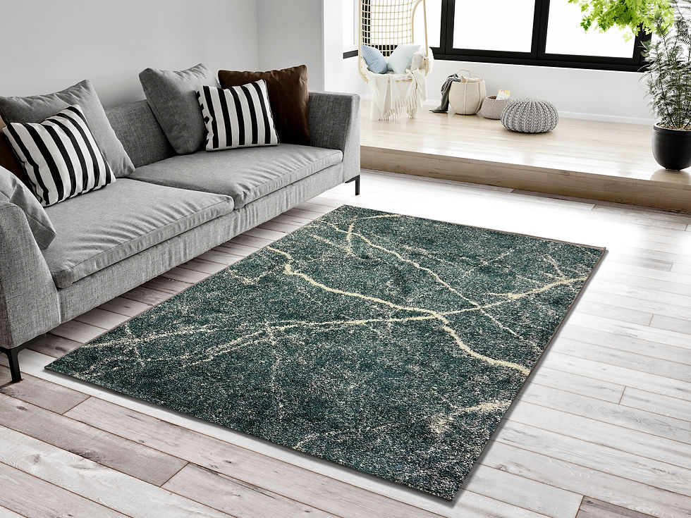 Miniatura: ALFOMBRA MODERNA LIVING SUAVE 6056