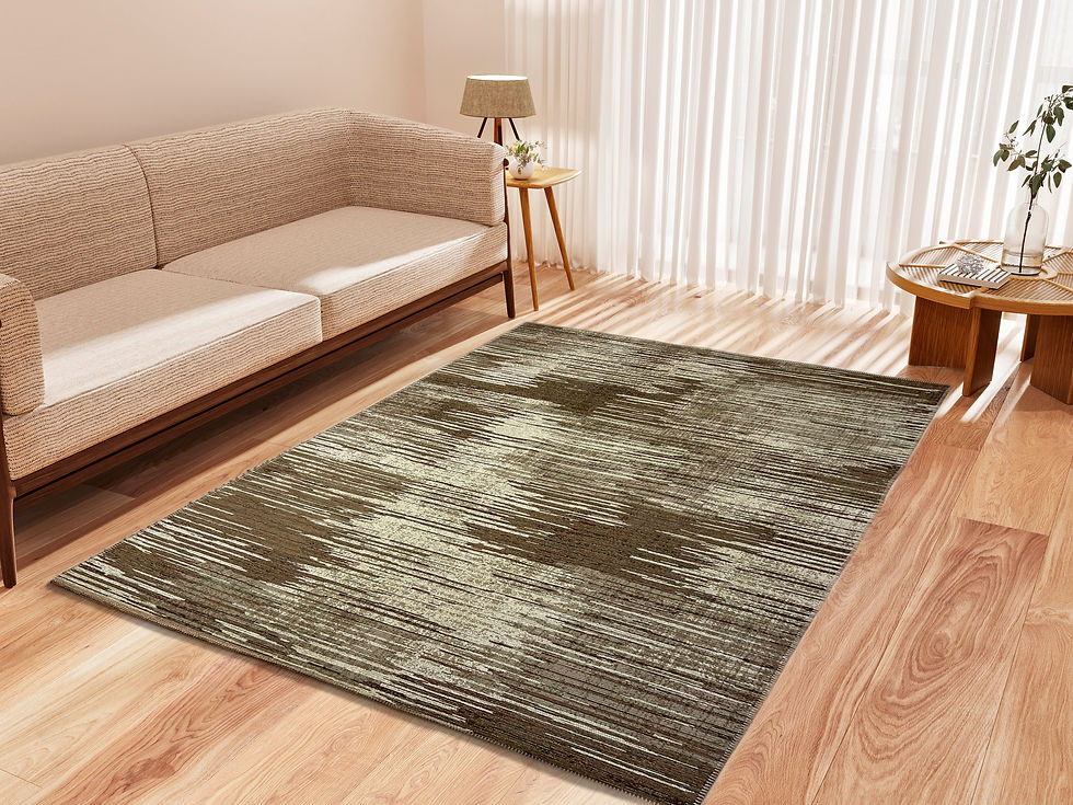Miniatura: ALFOMBRA MODERNA ESTAMPADA VINTAGE 6103