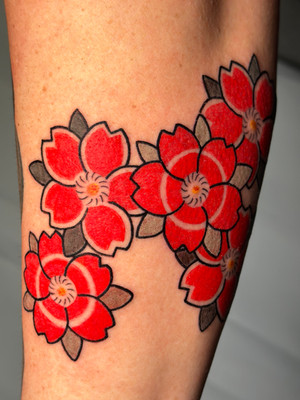 Cherry Blossom Arm Band