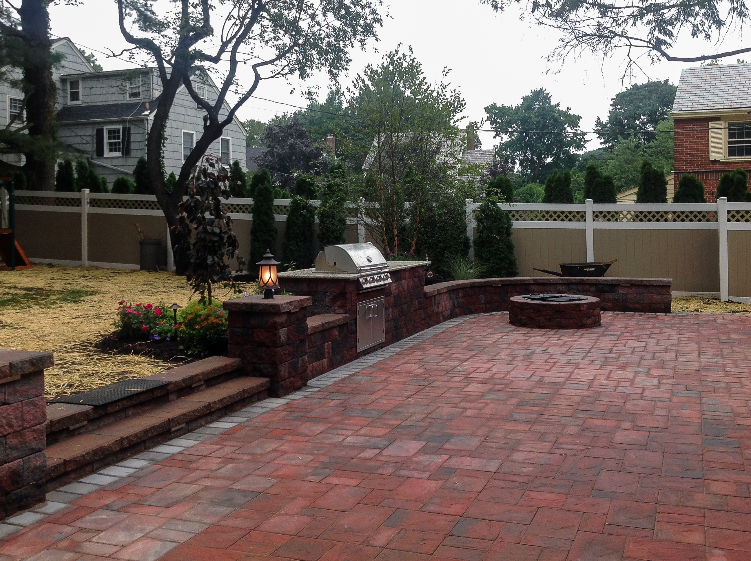 Patio and Kitchen