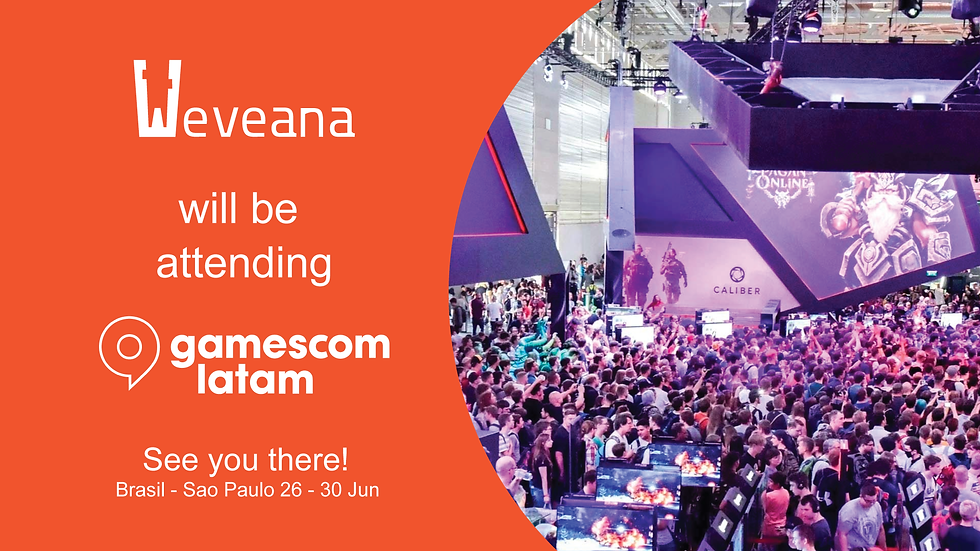 Weveana at Gamescom São Paulo: Join Us for an Exciting Experience!