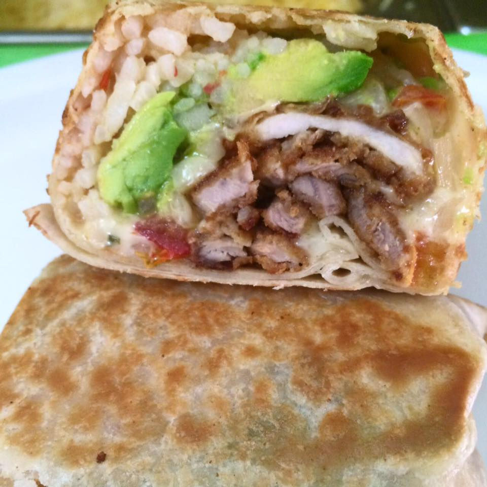 Daily special burrito