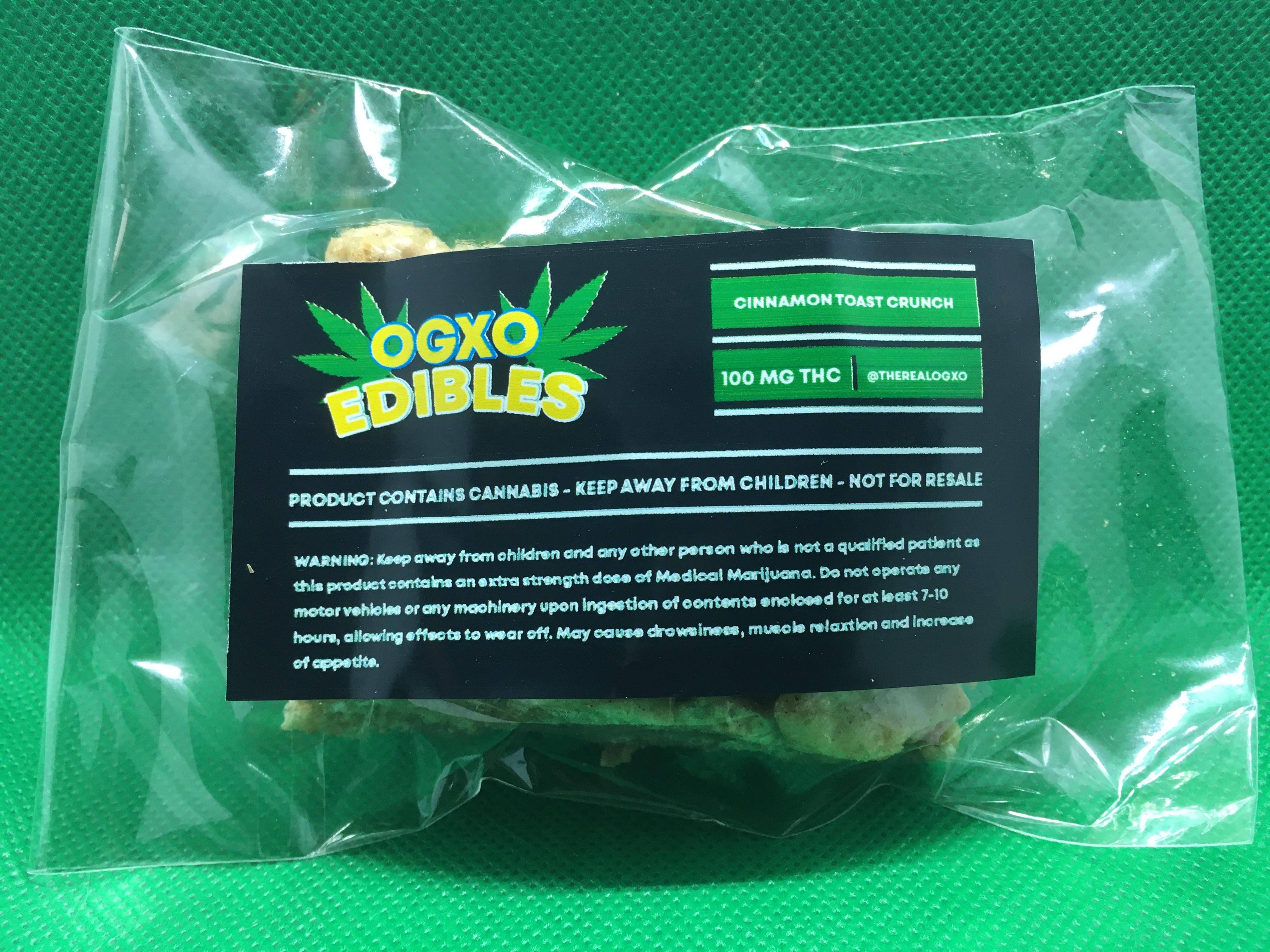 Toasted Crunch Cereal Bar (100mg)