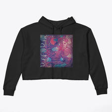 crop hoodie