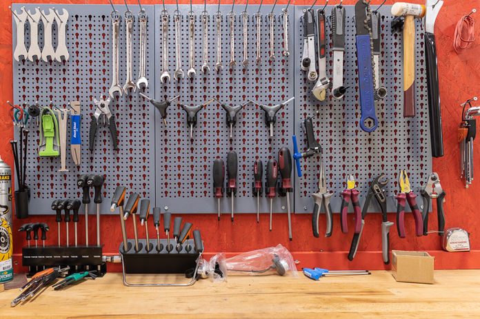 Velowerkstatt Reparaturwerkzeuge