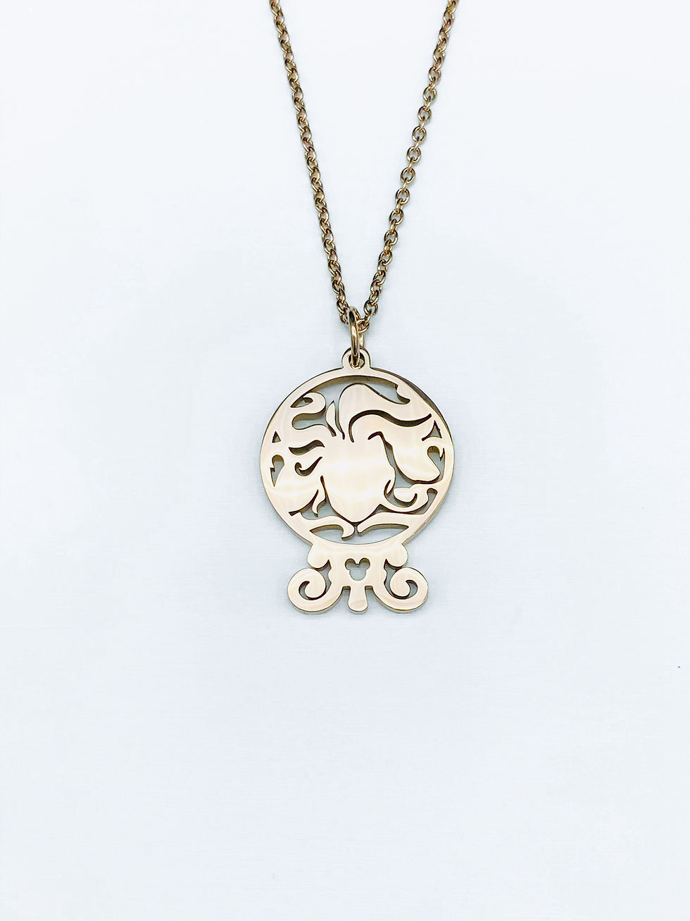Thumbnail: hurry back necklace in rose gold