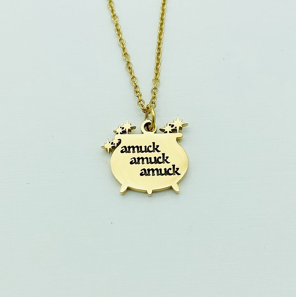 Thumbnail: spellbound necklace in gold