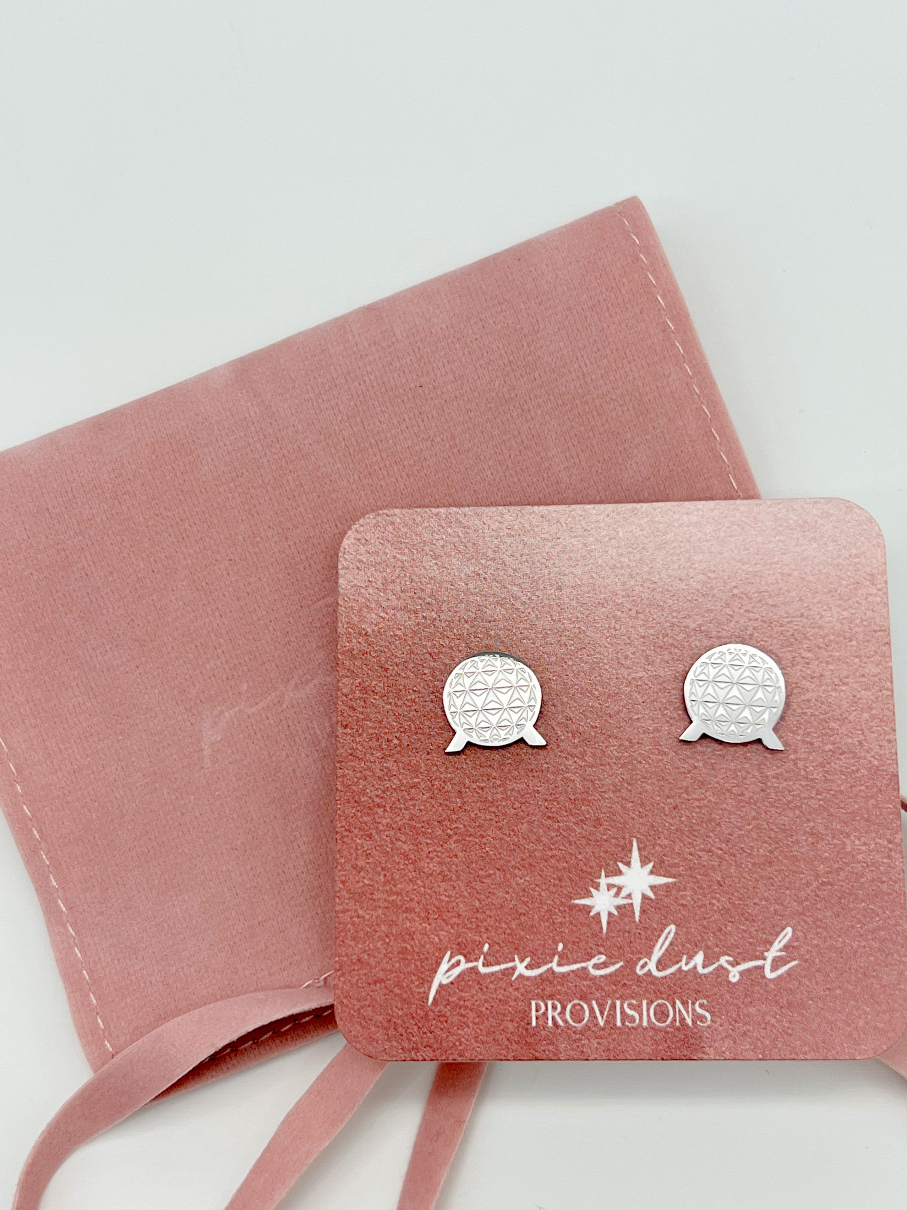 tomorrow sphere earrings in silver