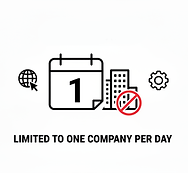 Firefly_Gemini Flash_1日一社限定_画像の雰囲気を変えないでこの文章がわかりやすいアイコンマーク作って_下は英語で_ 601923.png