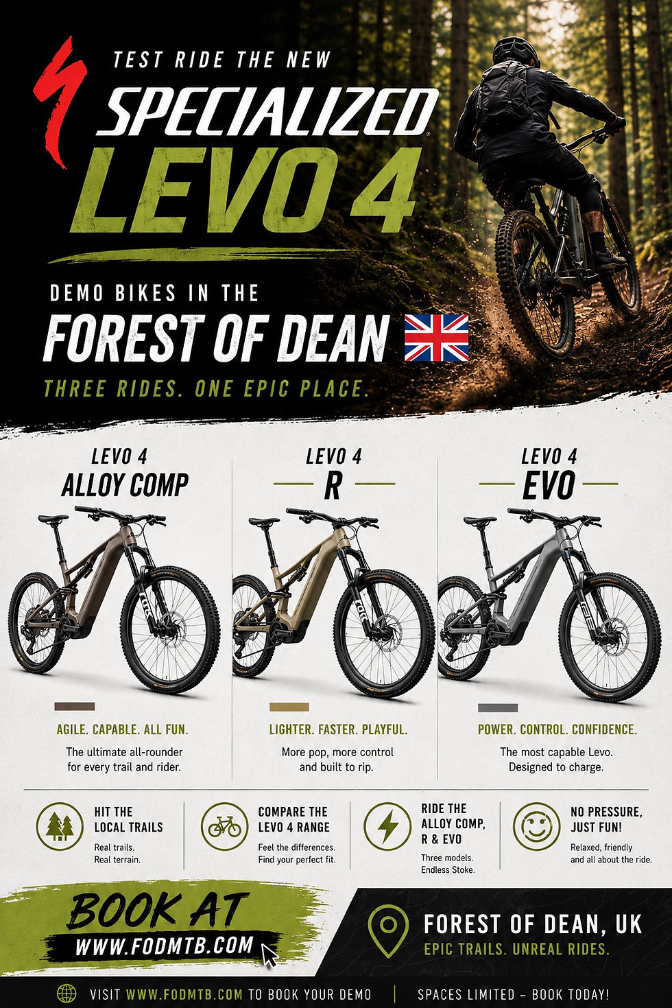Updated Levo 4 Demo Fleet