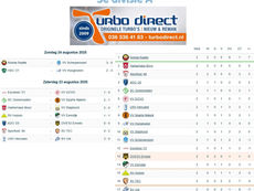 3e divisie A - Speelronde 2 - 23 augustus 2025