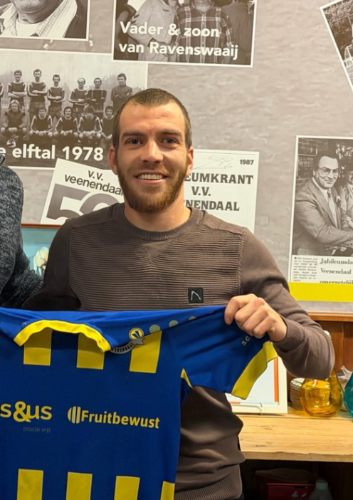 Mitch v.d. Berg(v.v. Veenendaal), speler aan het woord.