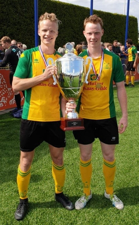 Jeroen en Dennis Lamme(SV Huizen) duo interview