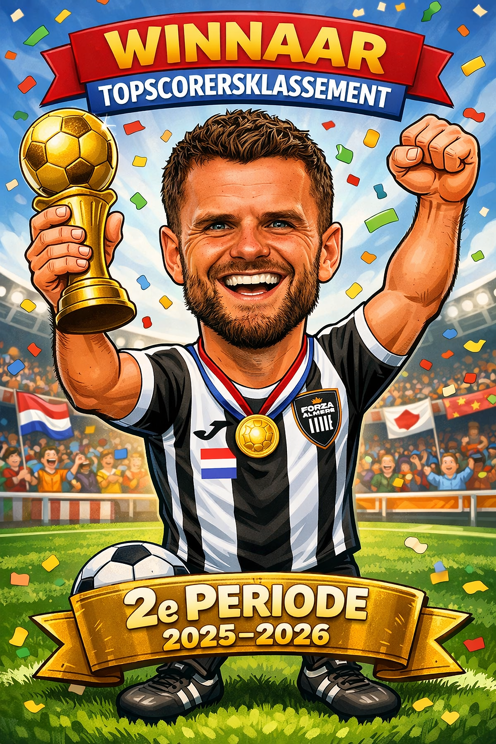 Kampioen 2e periode topscorer 2025-2026