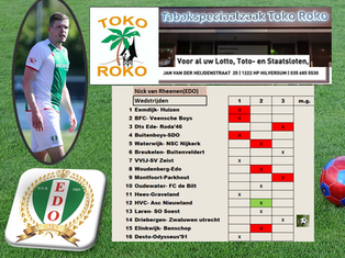12e week TOKO ROKO toto 12