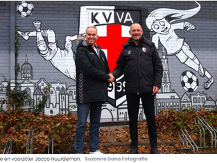 Johan Flipse(trainer KVVA), KVVA bouwt aan de toekomst!