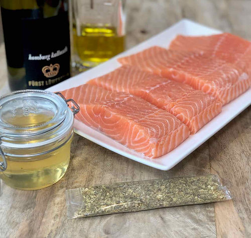 OVEN-ROASTED SALMON INGREDIENTS