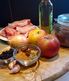 Raw ingredients