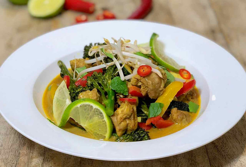 TANDOORI CHICKEN CURRY