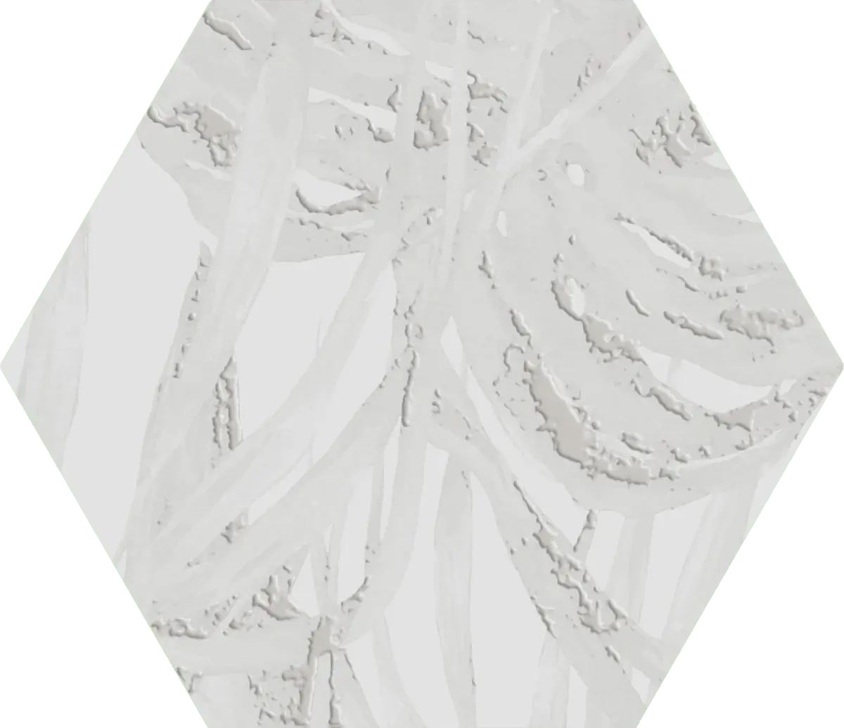 HEXAGONE BORNEO 21.5 X 26 CM UNI/DECOR