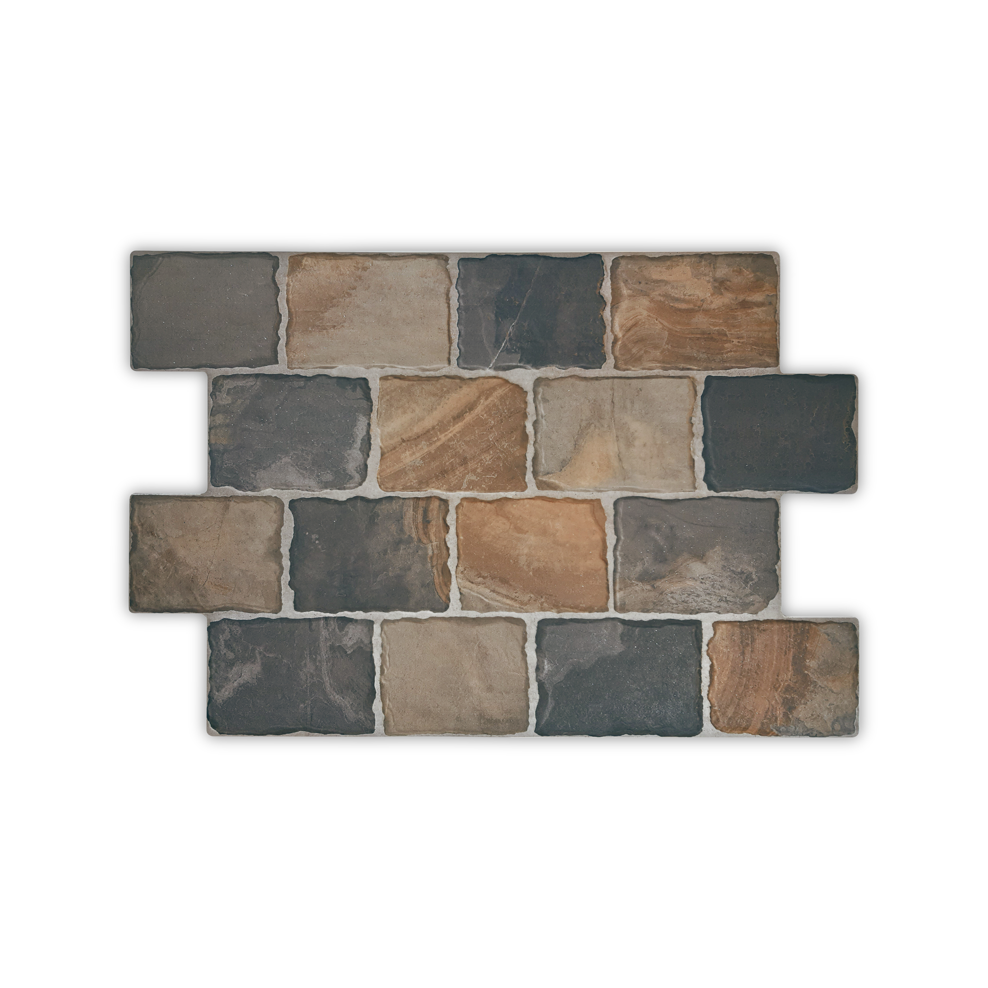 SLATE INDIAN COBBLESTONE 44X66 CM