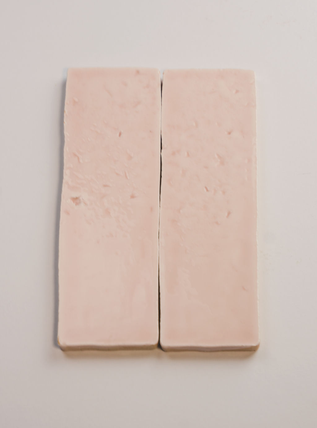 ZELLIGE LAUREL CLAY SOFT PINK 6 X 20 CM