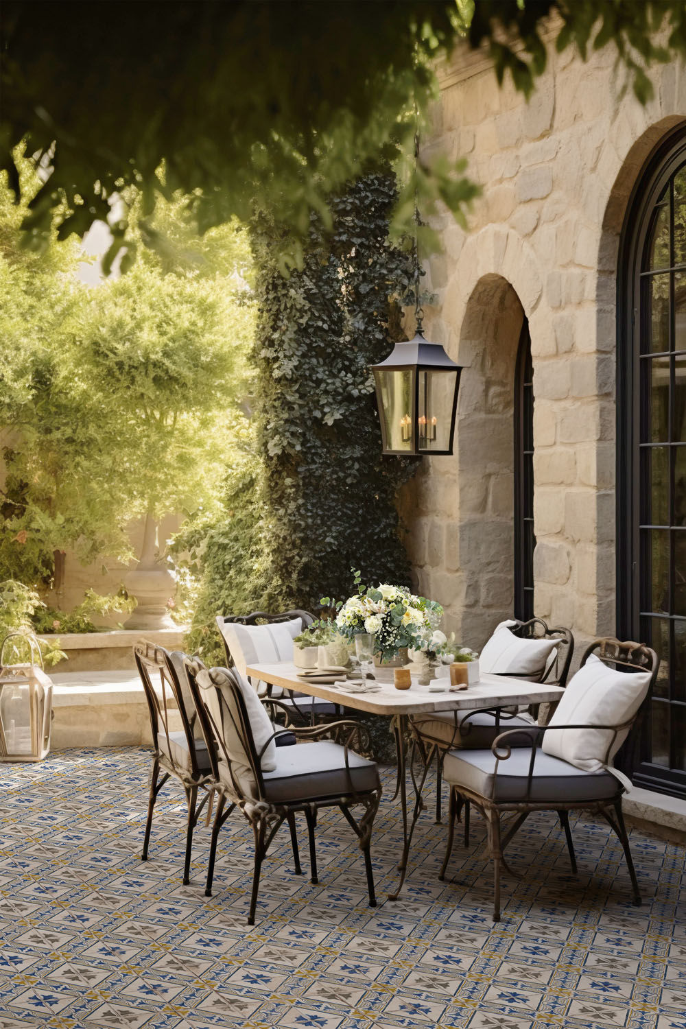 CARREAU CIMENT MAGNOLIA LINA 20 X 20 CM