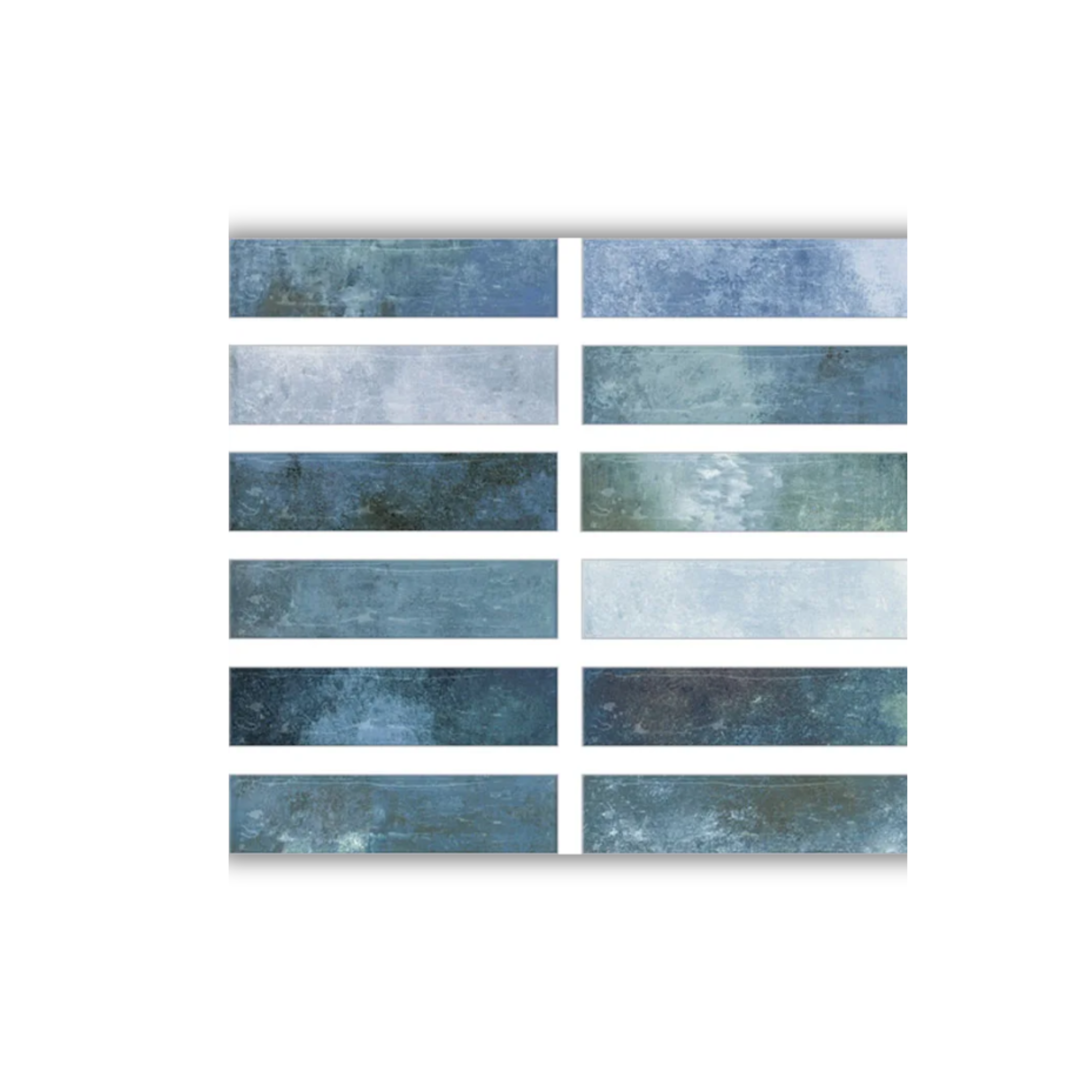 ZELLIGE CALM BRILLANT 6 X 25 CM